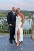 Loved this dress!  Material and colors were perfect for a formal summer wedding! So many compliments! - Stephanie