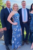 Wore this to a black tie optional wedding. It was very comfortable and flattering, although it was a tad tight in the hips for me, but my butt/legs are on the thicker side. At 5'2 with 2 inch heels I had to have the dress altered or it would have been on the floor all night. - Daly E.