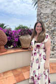I loved wearing this dress. It was light and airy. It was a perfect dress to walk around in. I wore it in Italy and walked around the little town and had some lunch. I felt beautiful. - Janelle B.
