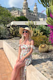Beautiful flowy dress perfect for vacation. This dress is super cute and photographs really well. It is flattering and true to size. - Madi S.