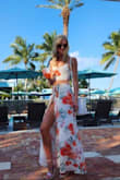 I loved this two piece set! I bought it to wear to my rehearsal dinner/welcome party for my wedding and felt like it was perfect!! I got many compliments and felt so stylish! 10/10 - Kelsey C.