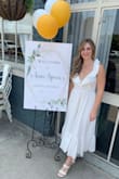 Worn this for my bridal shower and it was perfect. Very flattering and comfortable! I also love that it is flowy! - Anne-Spicer A.