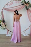 Lovely dress fits perfectly back is awesome. - Teju K.