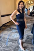It fit well and it was beautifully crafted. I wear size 0/25 on pants and dress 0-2. Did Not need to hem it. I have received many compliments on the dress. - Helen L.