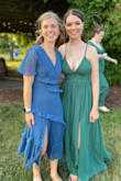 The dress was perfect for a summer barn wedding, for great, have worn a small before and it was super light and flowy and didn't get too hot or cold as the night went on. The zipper though seemed cheap so I need to be extra careful not to rip the dress. - Megan Y.