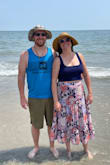 Like some of the other reviews have said, the top fits nothing like it does in the picture. It seems very cheaply made and has threads coming out and is loose in some areas and tight in others. I was bummed, but the skirt is very cute though, so I kept it. Wore it with a different top and it worked! - Rachel M.