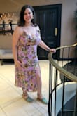 I bought this dress on a whim since it was on clearance with an additional sale going on. For what I ended up spending, I'd say the dress is worth the quality. It had several threads hanging off, very thin straps that I was afraid might snap off due to my heavy bust (I sized up for this reason) I'm usually a L on top. But thankfully it held up the four hours without any issues. Although don't think I'd buy this dress at full price. - Kimberly G.