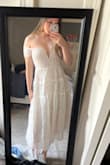 Very well made and nice material. Very flattering on the chest. Would order up- too tight on the arms - Hannah G.