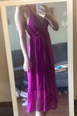 Sneaky sexy cause of the backless part of the dress. I'm a size 6 and a small works great on me. - Hannah M.