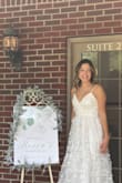 I wore this to my bridal shower and WOW I've never received more compliments on a dress! I felt so beautiful, it fit perfectly and it was so easy to move around in. If I could buy this dress in other colors I would! - Becca H.