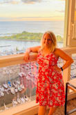 Headed for a girl's night out in Hawaii and this did the trick! Material was soft and comfortable. - Jamie