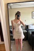 I love this dress so much!! It fits perfectly & it's so flattering. The material is good quality & not see-through at all. I consistently buy dresses from Lulus because they never disappoint! - Nicole P.