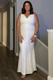 This dress is perfect and I cannot wait to wear it for my wedding - Melissa A.