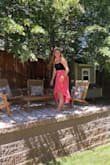 This skirt is breath taking, the color is beautiful & the material flows flawlessly. Endless compliments & it is so elegant! - Regi W.