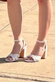 I was trying to find this style of heels and I finally found it for a very decent price! The quality was great, but the heels are a little bit heavier than what I thought. It is my first pair of heels and my experience with it was okay. My feet go tired after hours of wearing it but maybe because it fitted a bit large. - Vanessa Z.
