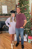 Wore for graduation in December and was super happy with it! I ended up wearing it to a winter wedding as well. I loved the fit and the neck. I had some extra room and could have ordered a small, but didn't want it to be too form fitting. - Madison S.