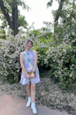 Loved this dress! I got many compliments on it throughout the day. It was easy to wear, light weight, true to size, and laid just right with a flowy vibe great for summer. I paired it with boots but it could also look great with heels. Cant wait to wear it again! - Kyra W.