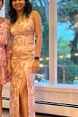 Nice fabric, color as described, comfortable and pretty. - Rajanya B.