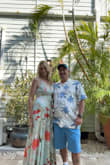 The material is silky. The dress feels flowy and feminine. Length was great for my tall height. My boobies fit well without showing too much. I will be buying more from Lulus. - Sarah C.