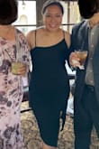I loved the fit it made me feel slim and was super fun to wear! You can dress it up or down, I wore it more casually. - Noelle T.