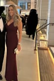 Had to take in the waist a little but the length and everything was perfect.  I got so many compliments! I'm wearing 4-5" heels and recently lost weight. - Cynthia W.