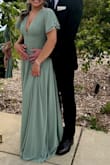 I loved the dress. It was exactly what I'd been looking for: elegant, modest, flowy. Only downside was that it was a little too long for me. Didn't have time to get it tailored, but I made it work! - Kayla A.