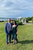 I'm pretty busty, and didn't have to wear a bra with this dress. It's a thick, stretchier material that works great for curves and held my breasts in place. Wore it to a wedding. Loved it! - Anne M.