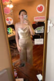 I'm getting married in September and I ordered this to wear for the rehearsal dinner. I think it will be perfect and something a little different than just white. I plan on adding white accessories! I am also short and usually have to hem outfits like this and it is not needed:) - Lindsay C.