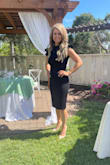 I absolutely love this dress. It fit perfectly. Perfect for an evening wedding. - Trinity P.