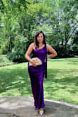 Stunning color. Love the overall look. Length is perfect! - Valeria G.