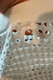 So sad because I absolutely loved the fit and style but it arrived ripped on the front part, so quality is not great, unfortunately, I don't live in the US so can't return :( - Alejandra R.