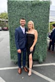 LOVED this dress. Super comfy and it has elastics so it stays up. No need to keep pulling your dress up. Got compliments all night long! - Sarah W.