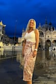 The square flooded in Italy and I wore this for some amazing pics! - Rebecca G.