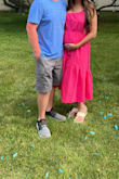 This was very comfortable and fit perfectly.  It highlighted my small pregnant bump for our gender reveal. - Stephanie G.