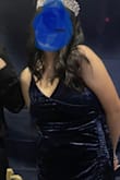 Bought this dress for my daughters 15th birthday bash and she looked amazing. Very flattering and covered up in the chest area. Loved it ! - Estefani O.