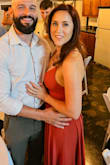 Great dress! I wore it for a rehearsal dinner and received so many compliments. The fit was perfect & loved that it was adjustable via the tie in the back. The color was great too - a very pretty dark rose. I wish I would've looked at it a little further in detail when I received it bc it did have some pilling in spots and one of the straps needed a few extra stitches, but nothing I couldn't fix up quickly. - Katie L.