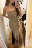 The dress arrived fast, true to the picture and size. I only made it shorter because it was long for my height. Love it very much! - Shira L.