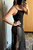 I bought this for date night on my honeymoon! It was very flattering and comfortable! I did size down. - Heather M.