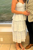 This dress was absolutely perfect for a summer wedding! Very comfortable, lightweight material! The color and pattern were perfect! - Madison S.