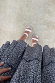 I got so many compliments wearing these! And they match so many outfits!
I messed up and ordered a size to big but the straps were still tight enough and didn't slide on my feet! - Julie B.
