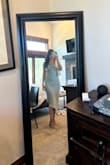 I got so many compliments on this dress. It was comfortable, breathable, but form fitting! I was worried about sweating and it showing up but it didn't show through the dress at all! I got this dress for a wedding in Colorado in June. It was perfect! - Sierra M.