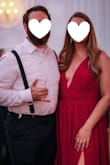 I love this dress, it is so comfortable, great material that does not feel cheap. I will say I ordered a large, I am 5'6", 180 lbs with 38B bust and the top was a little big for me. The other note is this dress is VERY long, I wore 3 inch heels and the dress was touching the ground. I will be getting this dress altered so I can wear it to another event without constantly pulling it up to walk. Otherwise, great purchase, love the color and received many compliments - winner! - ARIELLE M.