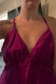 The dress is cute and I would love to keep or exchange but they are sold out of my size. The top of the item received is defective, my left side fits perfect but the right side is too big. Odd. - Megan