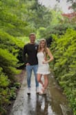 LOVE this dress it is so comfortable and flattering. It's not too short but does ride up a little when walking because it's tight. - Rachel E.