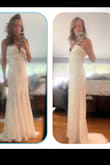 Being 60 years old it was difficult to find a dress - I have been shopping for a wedding dress for 10 months and I hated all of them - a month before my wedding I found a dress on Facebook from Lulus and I ordered several different dresses (so hard to choose because they all were beautiful. It came down to these two and I chose the one on the left - LOVED IT! - Anna M.