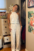 This fit nicely and the fabric was nice and airy, however, it made me feel like I looked like I was on the way to a crochet party. It also was a little long for me. - Nadine S.
