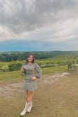 This dress is super light and perfect for vacation. I love the back button detail and the little ruffles at the bottom. Goes well with cowboy boots! - Amanda C.