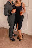 Bought this dress to wear to a wedding and I loved it. I felt so sophisticated and chic wearing it. - Jane L.