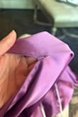 It's a beautiful dress; however, low quality, and not sure what they used for the fabric. I spilled water on the dress and it completely ruined the dress and the water won't come out. The stitching is also coming out. Only got to wear the dress once and now it's going in the trash. - Sarah P.