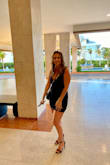 This dress was gorgeous for a fancy dinner we had while on vacation. Perfect little black dress, sexy, and fun to wear. - Arianna A.